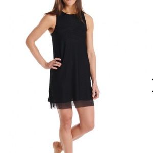 Oiselle Black Rabbit Dress